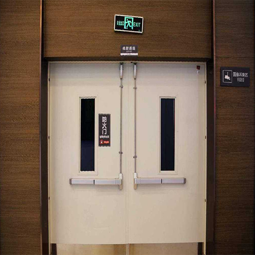 鋼質防火門安裝容易出現(xiàn)哪些問題(圖1) 安全出口設防火門.jpg